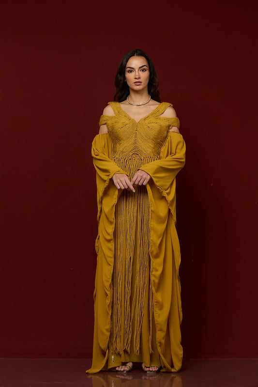 Available on Pre Order - Golden Dunes Premium Kaftan
