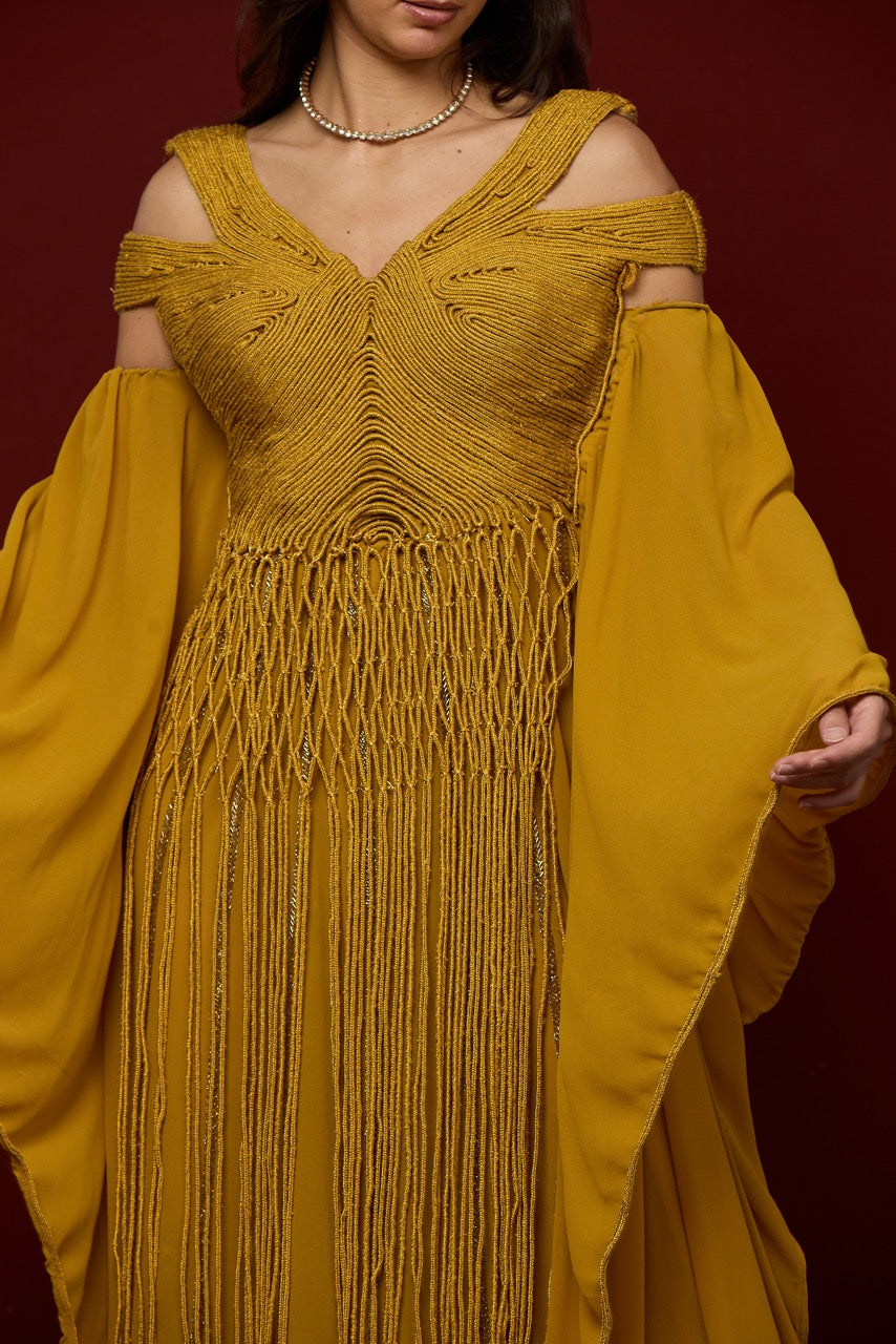 Available on Pre Order - Golden Dunes Premium Kaftan