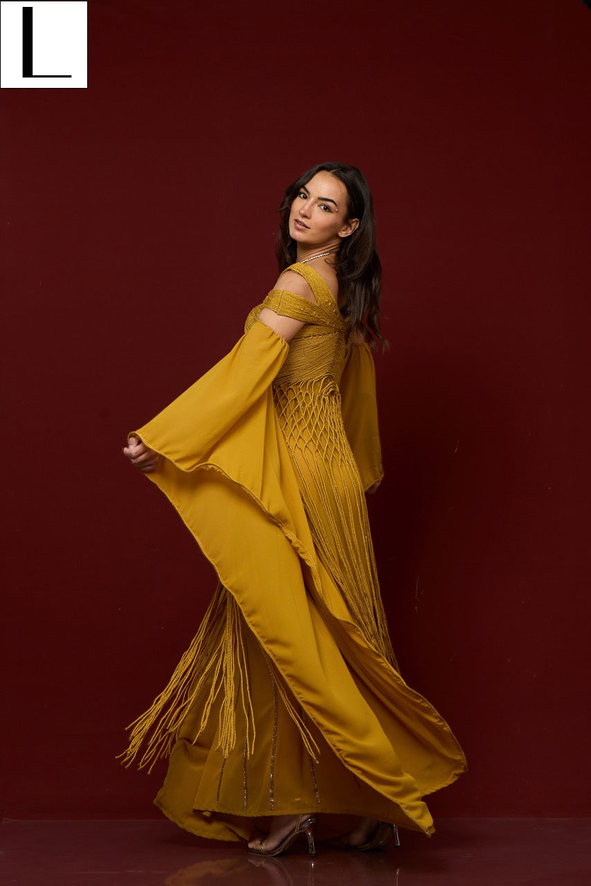 Available on Pre Order - Golden Dunes Premium Kaftan