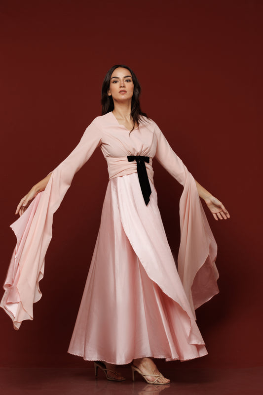 Omilana Overlap Dress